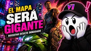 GTA 6 ES MUCHO MÁS GRANDE DE LO QUE PENSÁBAMOS 😱 TODO LO QUE ROCKSTAR AÚN OCULTA