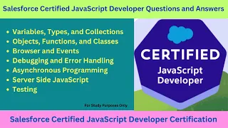 Salesforce JavaScript Developer js1 Questions Answers Pass in 2026