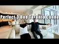 The Perfect 3 Bed Condo A Spacious Toronto Condo Tour