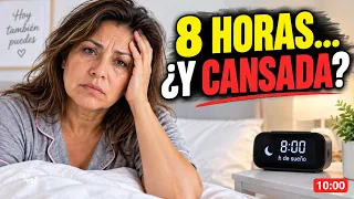 ¿Por qué te despiertas CANSADO aunque duermas 8 horas?
