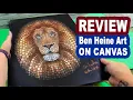 Review and Unboxing of Ben Heine Art Printed on Canvas Digital Circlism Art