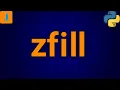 zfill Python
