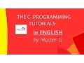 C PROGRAMMING In English TUTORIAL - 26 STRUCTURE UNION