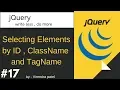 jQuery in Hindi Selectors Selecting elements by ID ClassName and TagName