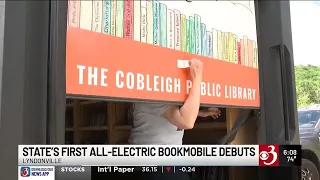 Lyndonville library debuts Vermont s first electric bookmobile