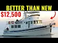 20 Comfortable Liveaboard Trawlers for Couples Under 40k