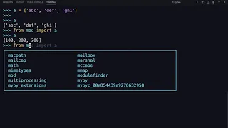 The Python import Statement