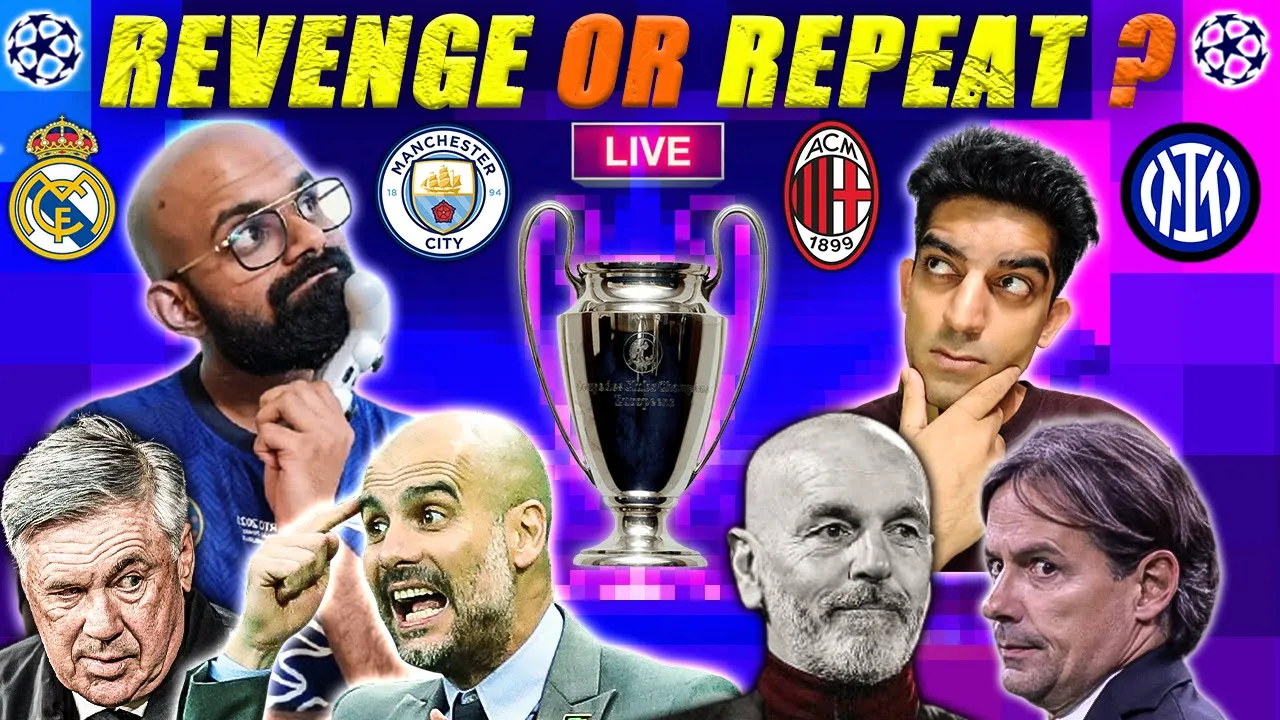 REAL MADRID vs MAN CITY PREVIEW| MILAN DERBY HISTORY| MORE CHAMPIONS LEAGUE PREDICTIONS @DrogBABA