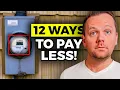 Cut Your Electricity Bill In HALF 12 Savings Hacks