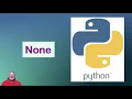 Python keyword reference NONE