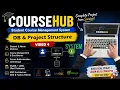 CourseHub DB Project Structure IntelliJ MySQL Student Course Management System