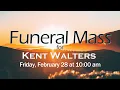 Funeral for Kent Walters