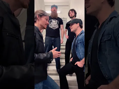 “Ring of Fire” with viral stairwell singers (and Tim Foust!)