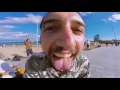 Latin Panas - interpretan Torito de Los Pericos en Barcelona beach. Video drone