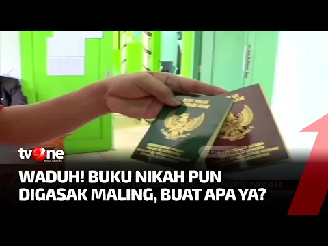 Heboh! Ribuan Buku Nikah Dicuri, Polisi Masih Selidiki Motifnya