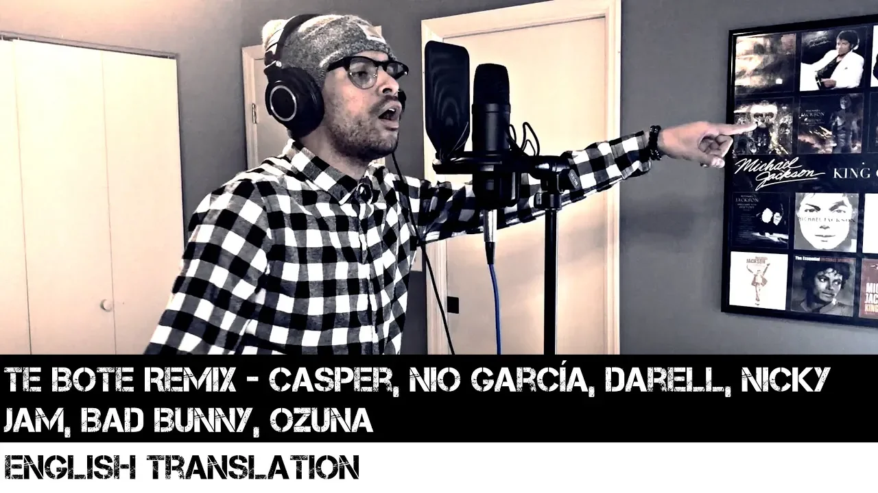 Te Bote Remix - Casper, Nio García, Darell, Nicky Jam, Bad Bunny, Ozuna | FULL ENGLISH TRANSLATION