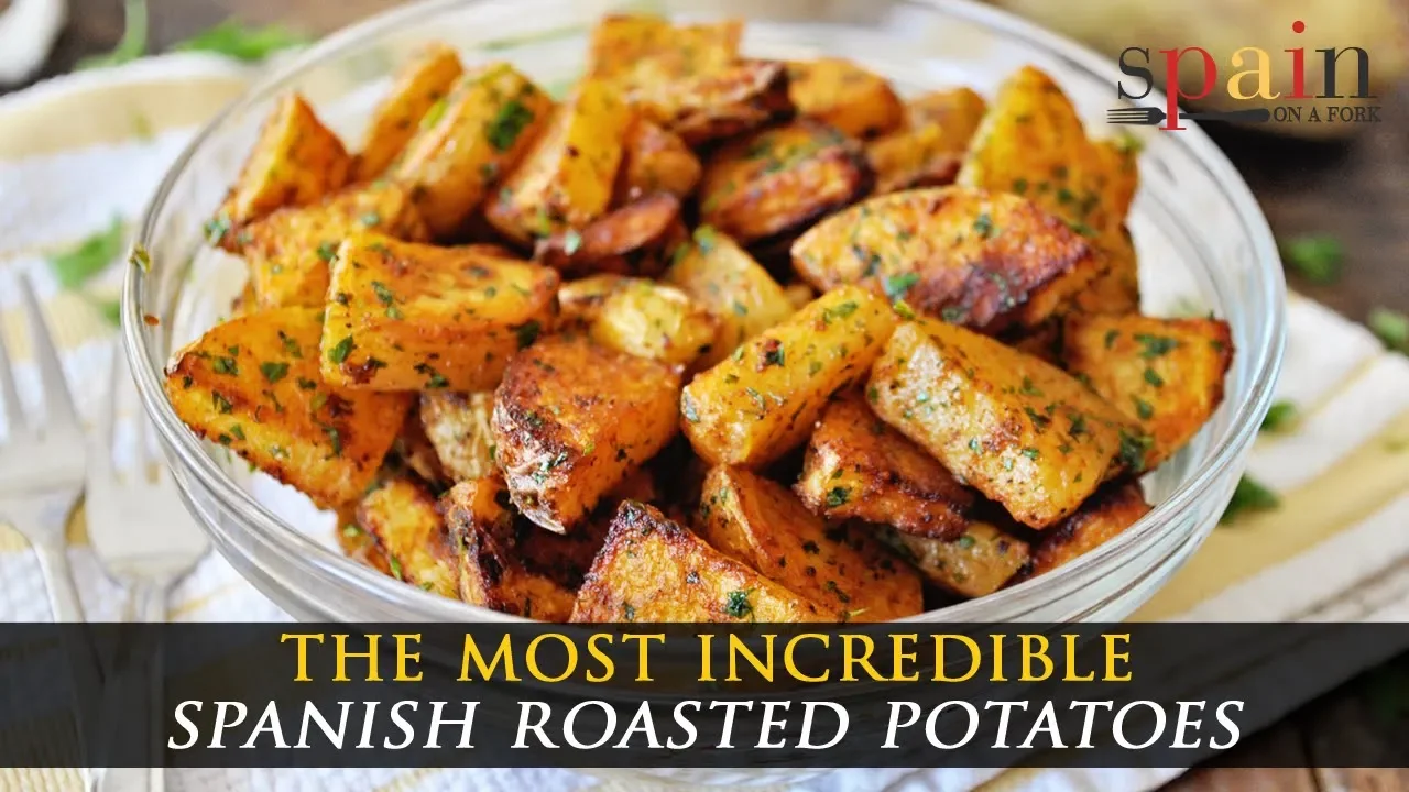 Roasted Spanish Potatoes with Paprika and Parsley