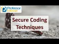 Secure Coding Techniques - SY0-601 CompTIA Security 2 3