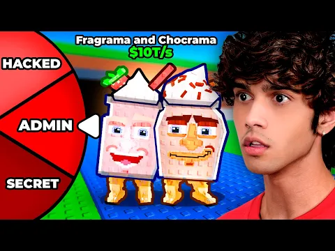 Video Thumbnail: ADMIN WHEEL Chooses My Brainrots…