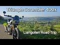 Download Lagu Triumph Scrambler 400x - Llangollen (Horseshoe Pass) road trip