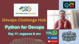 Python for Devops Day 11 argument parsing ENV