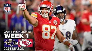 Baltimore Ravens vs Kansas City Chiefs Game Highlights NFL 2024 Season