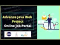 Online Job Portal Advance Java Web Project Servlet JSP Project