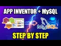 How to Connect App Inventor with MySQL Database Step-by-Step