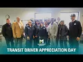 Transit Driver Appreciation Day 2025