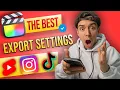 Download Lagu Best Export Settings for Instagram Reels #shorts and tiktok in Final Cut Pro X