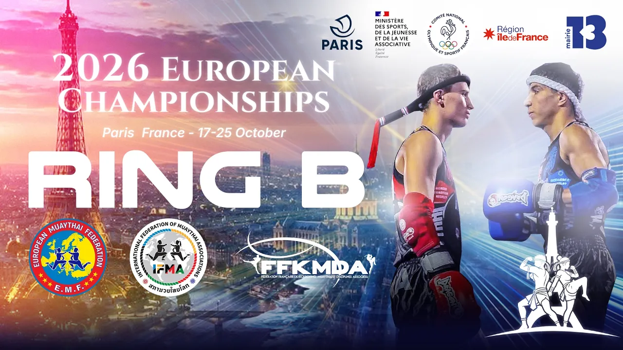 LIVE | IFMA European Muaythai Championships 2026 - Ring B 2026-10-20 16:02
