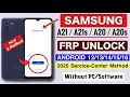 Samsung A21s Frp Bypass Android 12 Without New Method 2025
