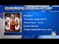 Visitation for McKenna Letcher held today 090524