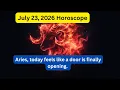 Aries July 23 2026 Horoscope Today s Bold Decision Could Shape Your Future