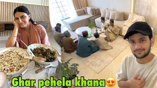 new ghar mai peheli baar khana banaya finally quran khani bhi hogai ab barkat hogi 