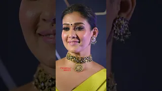 uncut nayanthara seen in saree look at dadasaheb phalke awards 2024 promedia