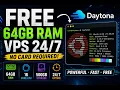 I Got a FREE 64GB RAM VPS No Credit Card - Daytona VPS Setup Tutorial