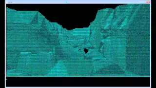 Rendering 3D scenes in a console window as ASCII art