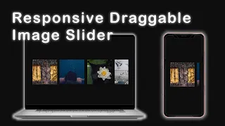 Make a Responsive Draggable Image Slider HTML CSS JavaScript