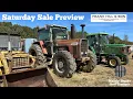 Machinery sale SALE TOMORROW