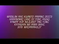 Because - Sandali (Lyrics) | Lyric Zone