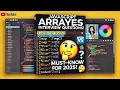 JavaScript Arrays Interview Questions Must-Know Concepts for 2025