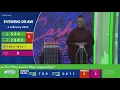 Evening SC winning lottery numbers for February 4 2026