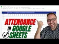 How To Use Google Sheets Attendance Template Attendance Sheet Online