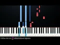Jenna Raine - Fumbled The Bag (Piano Tutorial)