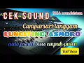 Cek sound langgam campursari \