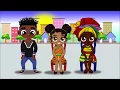 Lagu Twi for Kids: Twi Nursery Rhyme - Me Ti M'Abati (Head Shoulders Knees \u0026 Toes)