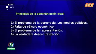 Camino al Desarrollo | Propuesta de administración local