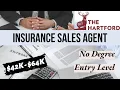 Work From Home with The Hartford Insurance Sales Agent No Degree Entry Level Remote Jobs