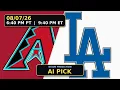 MLB A I Picks Los Angeles Dodgers vs Arizona Diamondbacks